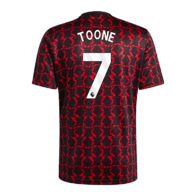 2024-20 Man Utd Authentic Home Soccer Jersey Toone 7 L M S