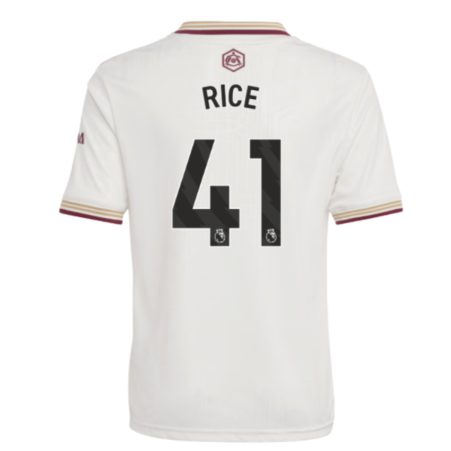 Committed Arsenal Arsenal Third Shirt Kids Rice #41 Superior Craft...