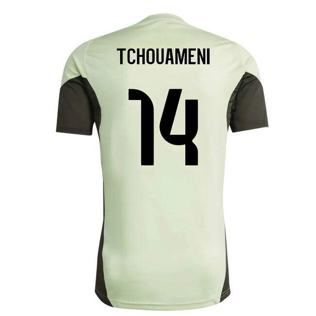 Premium Real Madrid 2025-2026 Training Uniform (Tchouameni 14)