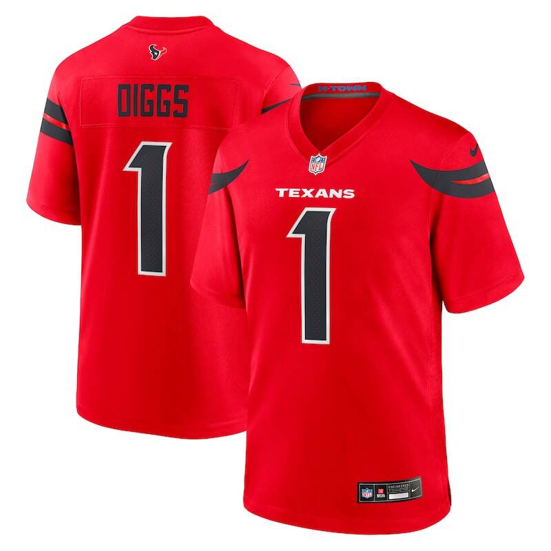 None Stefon Diggs HOU Texans Durable Limited Edition Football Apparel