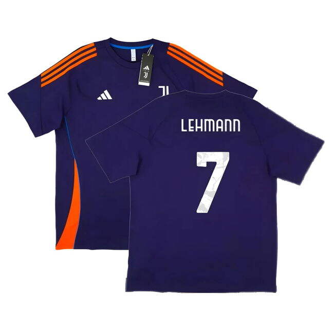 Juve Juventus Training Tee Navy Lehmann #7 Elite Performance Authe...