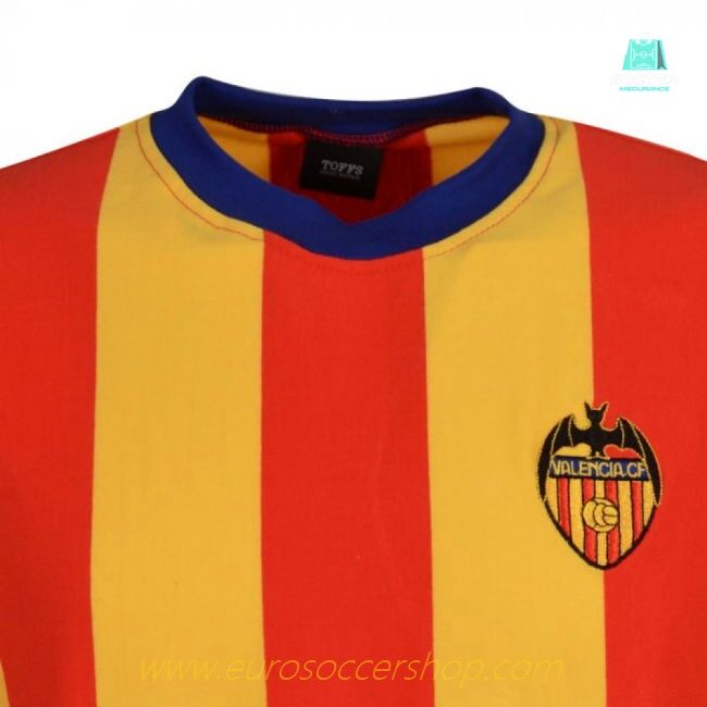 Valencia 1970s Retro Football Shirt