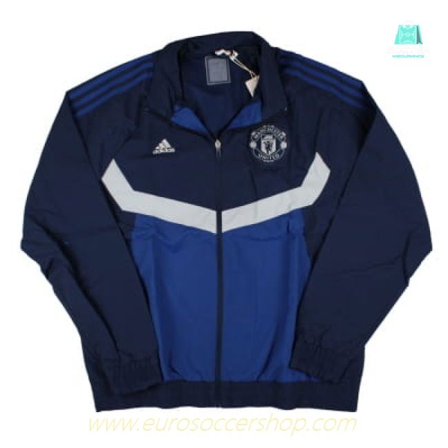 2024-2025 Man Utd SZN Track Top (Night Indigo)