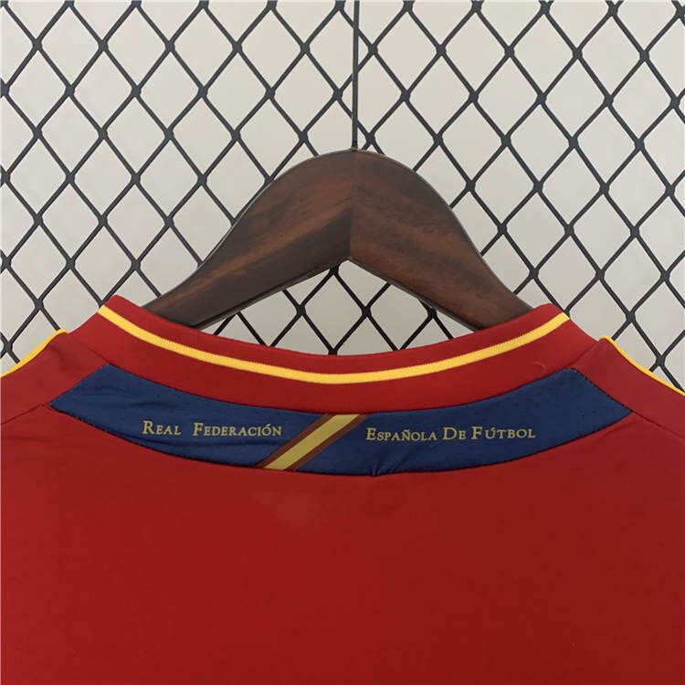 High Quality Authentic Quick Dry Spain 2012 Home Retro Shirt