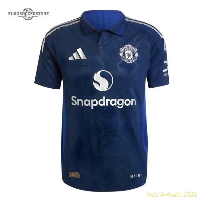 Authentic 2024-2025 Man Utd Authentic Away Shirt - Premium Quality