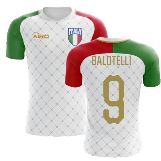 Wholesale 2025-2026 Italy Away Concept Football Shirt (Balotelli 9) Fashionable