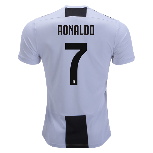 Cristiano Ronaldo Juventus Home 201819 Soccer Jersey Shirt - CR7