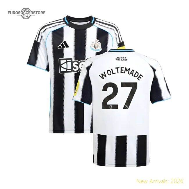 Authentic 2025-2026 Newcastle Home Shirt (kids) (woltemade 27)