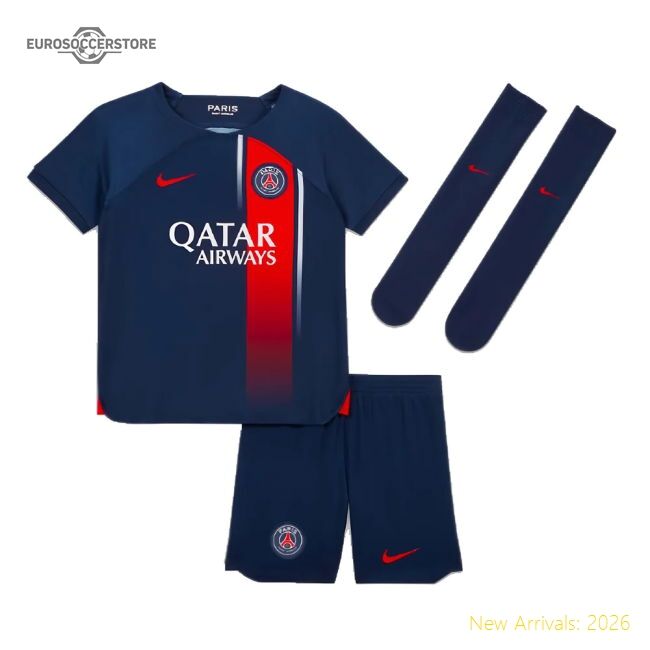 Professional-Grade 2023-2024 Psg Home Mini-Kit (Neymar Jr 10)