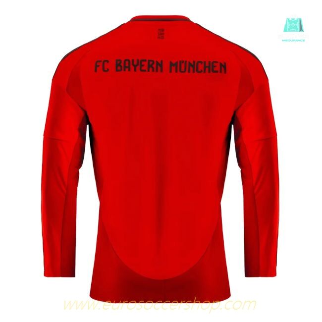 2024-2025 Bayern Munich Long Sleeve Home Shirt