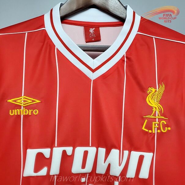 81-84 season Liverpool Home Game Soccer Uniform