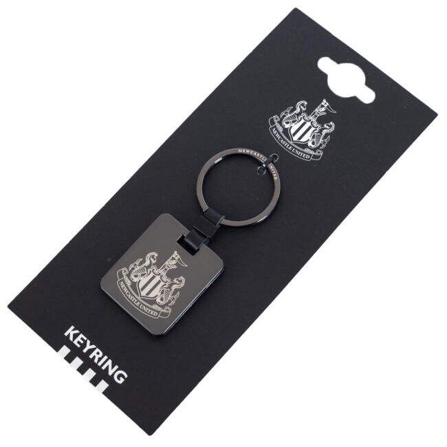 Newcastle United FC Galvanised Keyring (Fan Favorite)