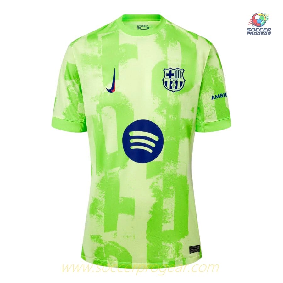 Barca 2024-2025 Season Third Kids Edition Jersey Set Football Shirt