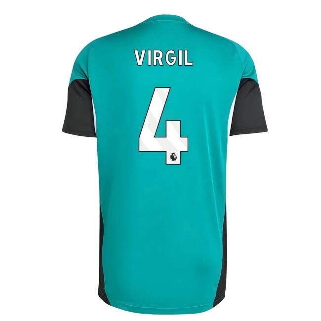 2025-2026 Liverpool EU Training Jersey (Green) (Virgil 4) (Limited ...