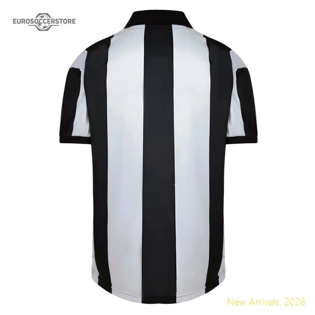 Authentic Score Draw Newcastle United 1982 Retro Football Shirt