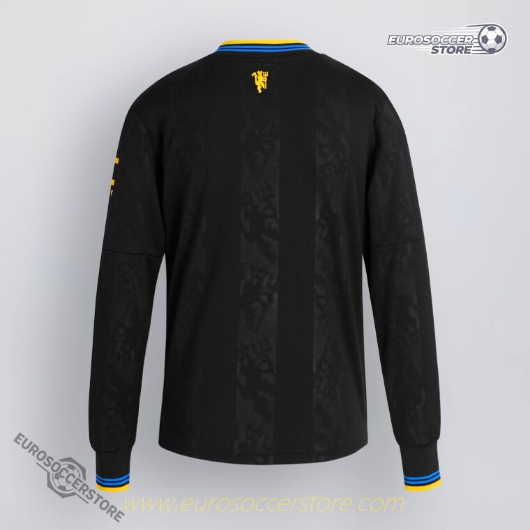Manchester United Third Long Sleeve Football Jersey for the 25-26 Season
