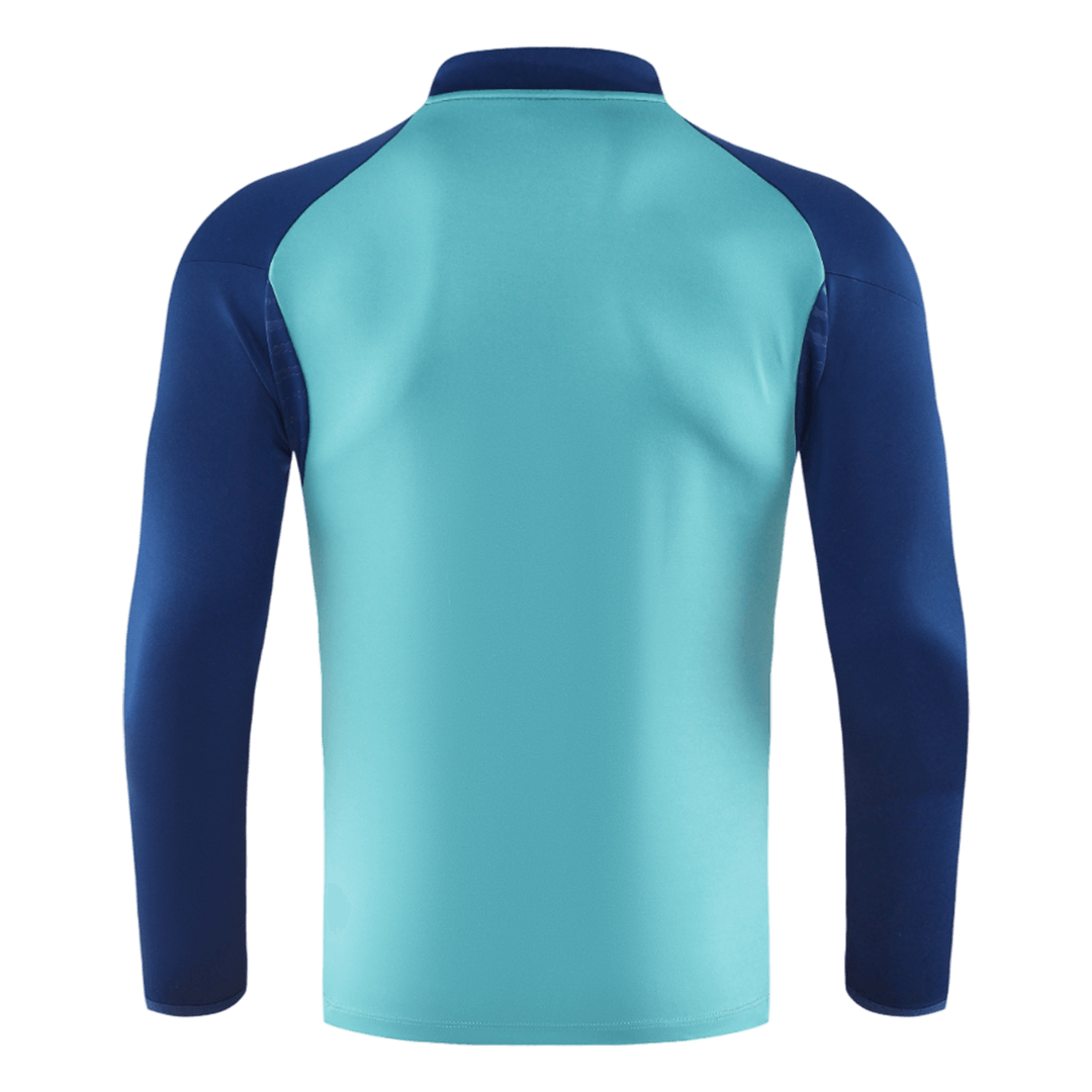 Arsenal 1/4 Zip Tracksuit 2025/26 Kids Green