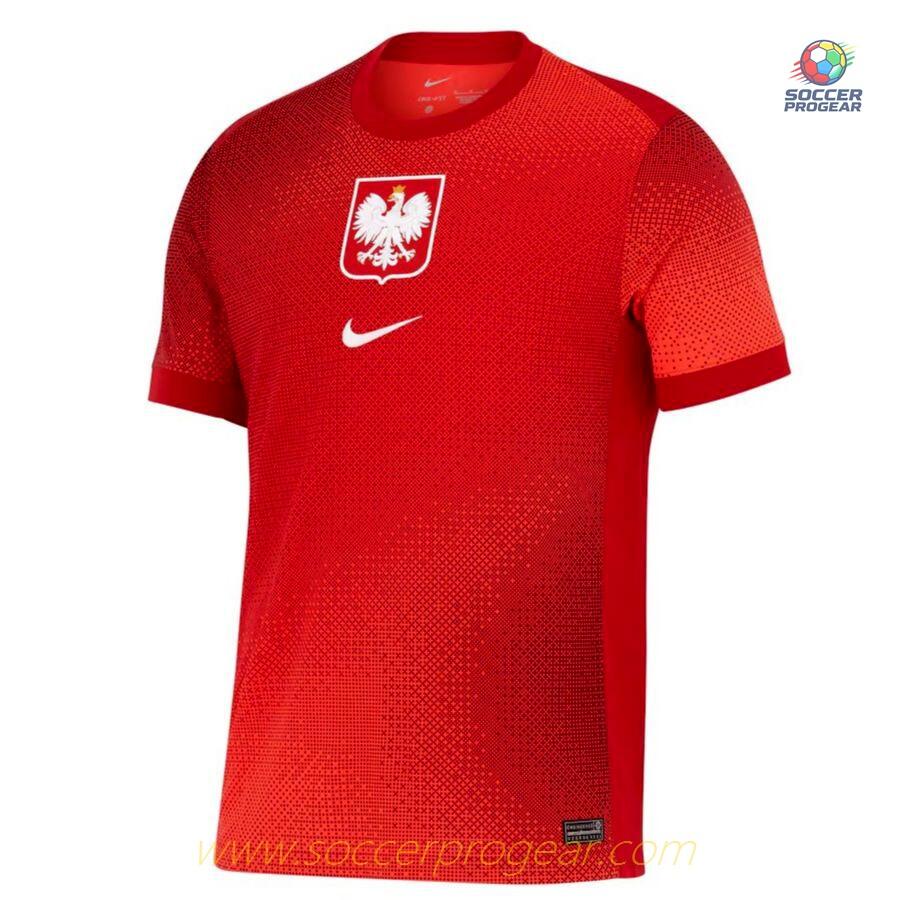 Poland Away Team Jersey 2024-2025 Edition Season