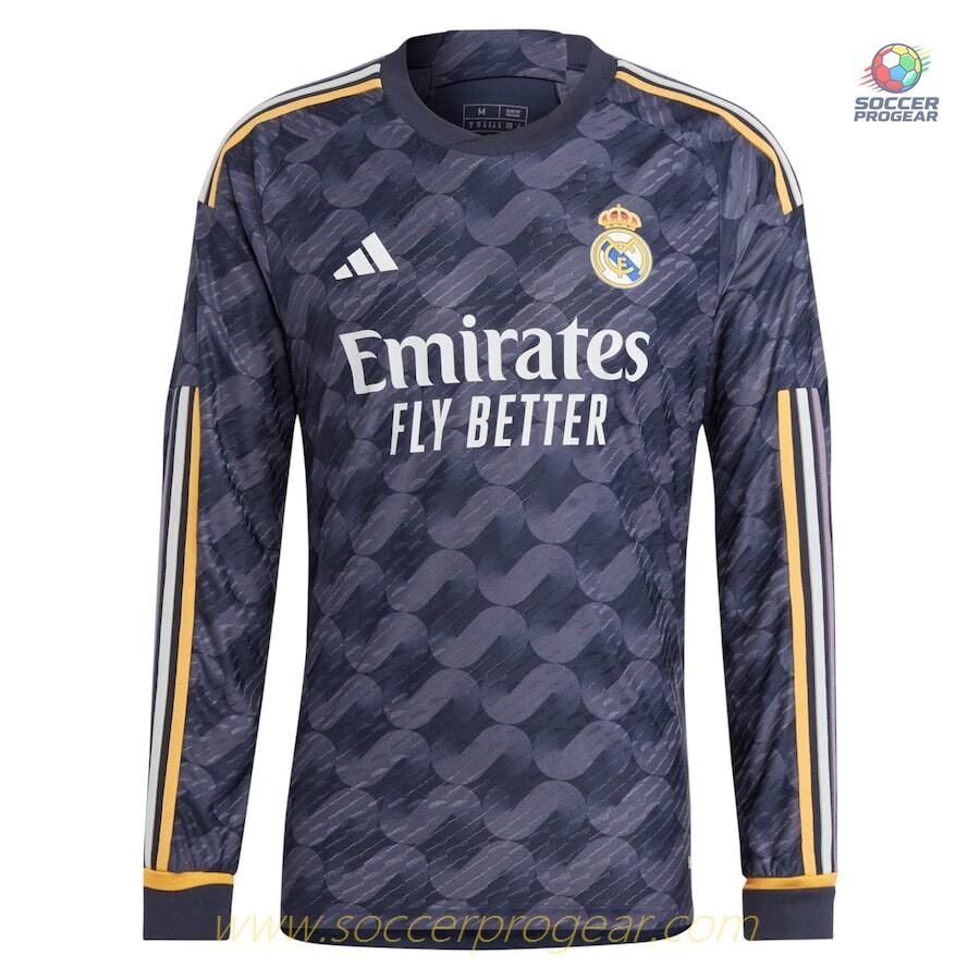 Real Madrid Team Shirt 2023 2024 Away LS Edition