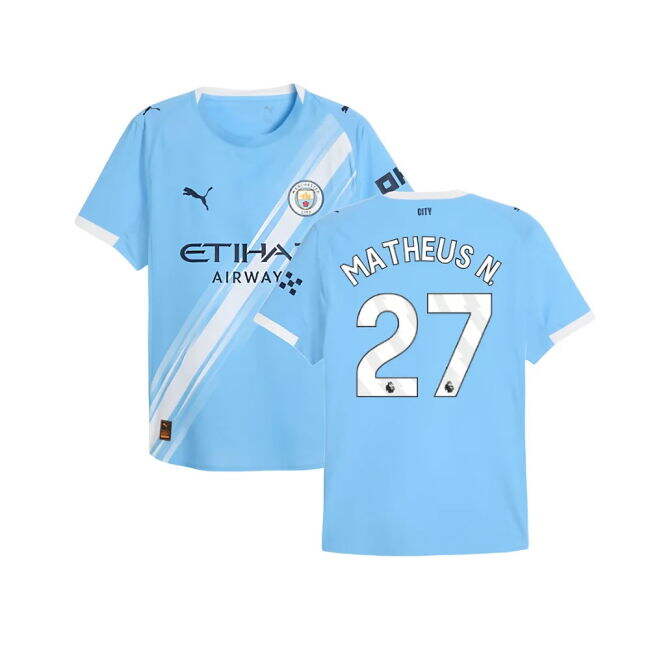 Man City Main Team High Performance Home Player Jersey