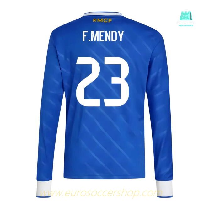 2025-2026 Real Madrid Long Sleeve Third Shirt (Kids) (F.Mendy 23)