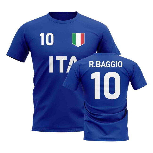 Roberto Baggio Country Code Hero T-Shirt (Blue) Netherlands