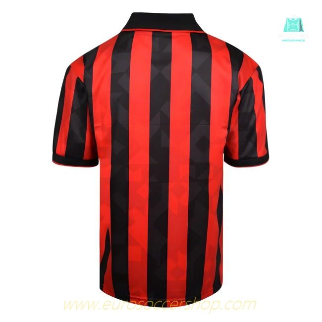 Score Draw AC Milan 1994 Retro Football Shirt (Your Name)