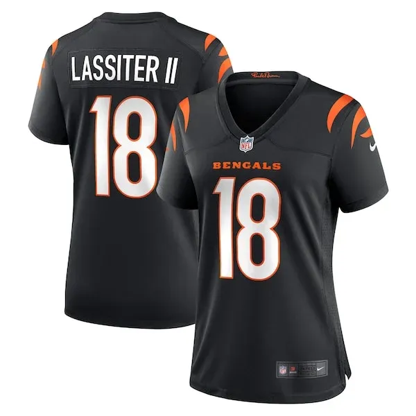 None Kwamie Lassiter Game Jersey - Black | NFL Player Jersey