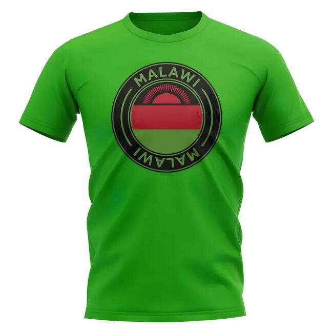 Malawi Football Badge T-Shirt (Green)