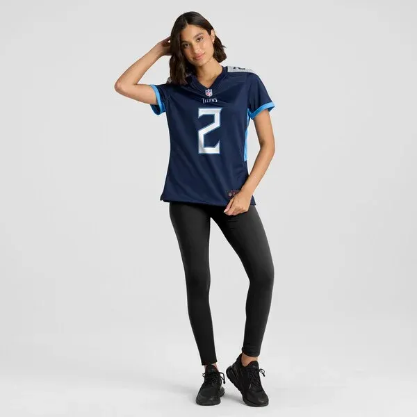 None Game NFL Jersey - Navy | Durable Football Apparel | NFL Football