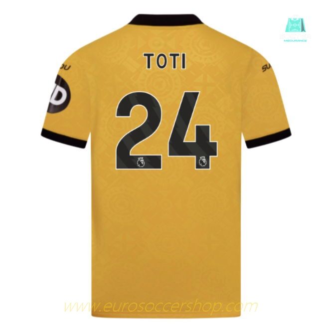 2025-2026 Wolves Home Shirt (Kids) (Toti 24)