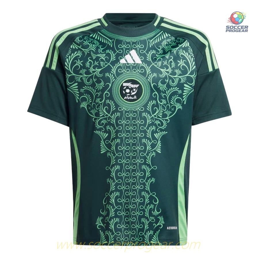 Algeria Kids Away Football Team Jersey 2024-2025 Edition Season