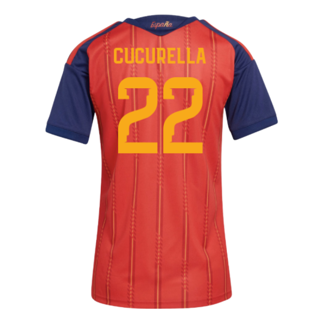 Best Value Spain 2026-2027 Spain Home Shirt (Womens) (Cucurella 22)