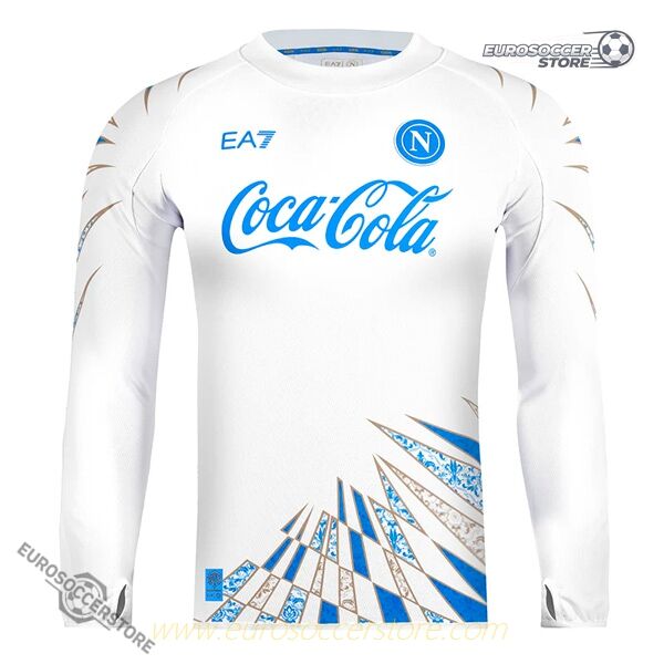 Napoli 25-26 Pre-Match Long-Sleeve Football Jersey