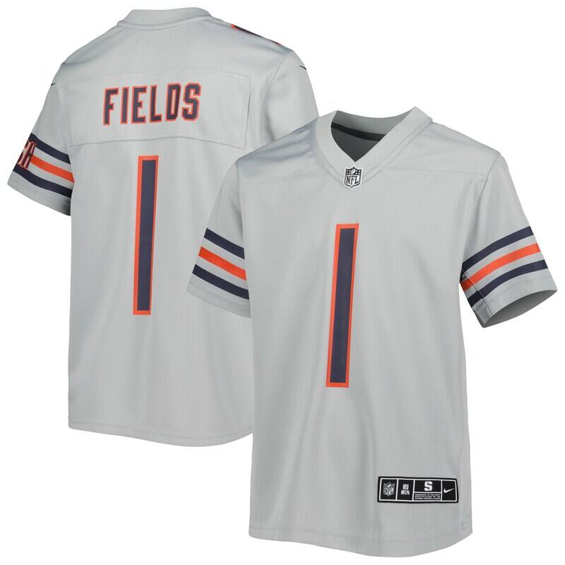 None Justin Fields Star Player CHI Bears Great Value Jersey Game Day W
