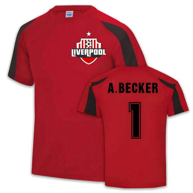 Alisson Becker 1 Liverpool Club Trendy Training Soccer Jersey