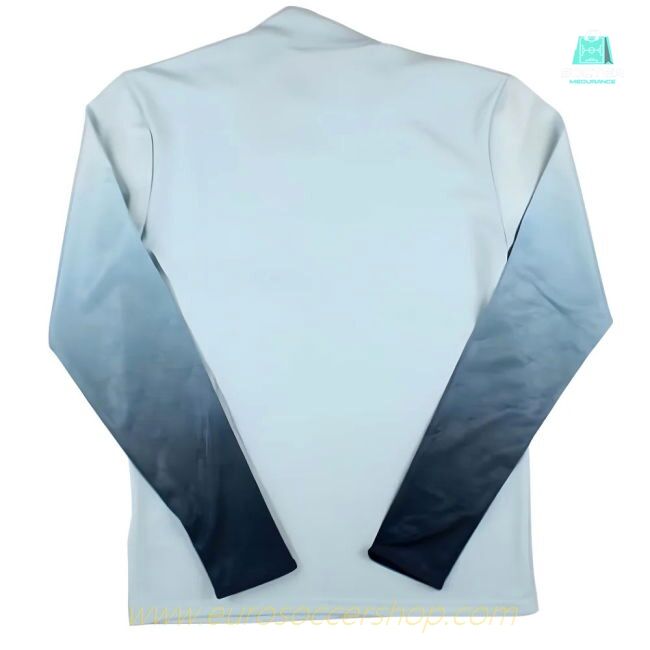 2024-2025 Lazio Mid Layer 1/2 Zip Training Top (Ice Blue)