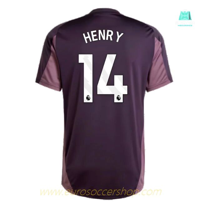 2024-2025 Arsenal Training Jersey (Aurora Black) (Henry 14)