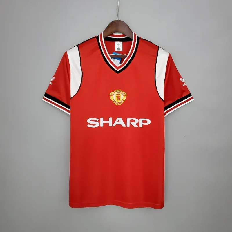 1985-1986 Manchester United Jersey retro kit