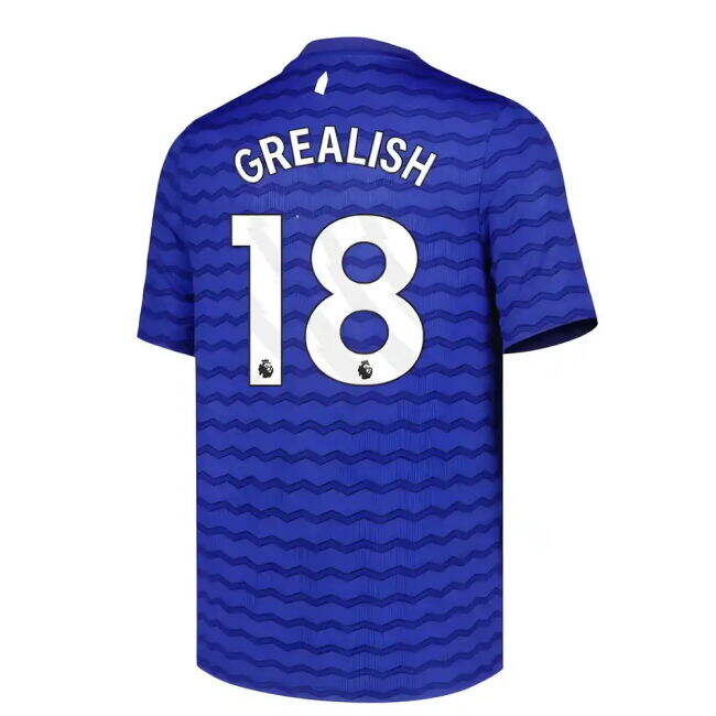 Loyal Everton Everton Home Shirt Kids Grealish #18 Elite Performan...
