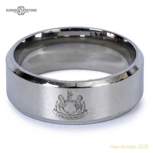 Authentic Newcastle United Fc Slim Band Ring Small - Premium Quality