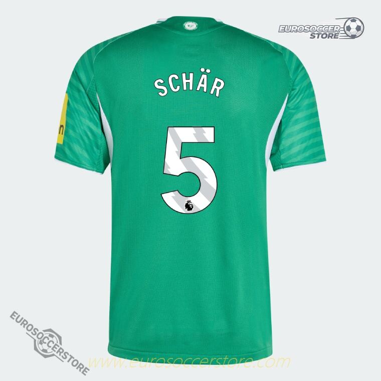 Newcastle United 25-26 Away SCHÄR 5 Jersey (Player Version)