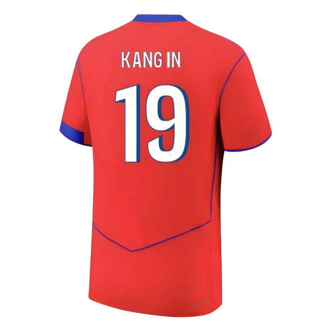 Authentic Design Fervent Psg Psg Authentic Third Shirt Kang In #19...