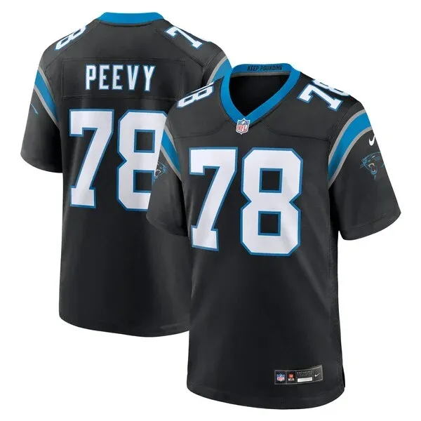 None Jayden Peevy Game Jersey - Black | NFL Player Jersey | NFL Footba