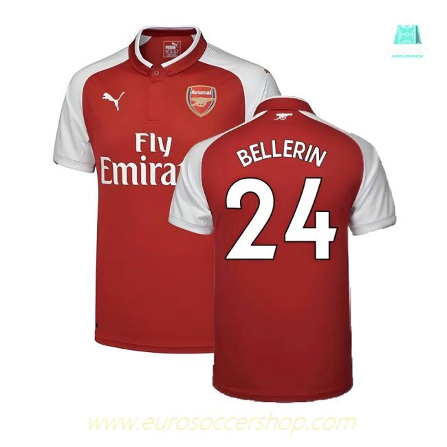 Arsenal 17/18 Home Football Shirt Adult Size XS ((Excellent) XS) (Bellerin 24)