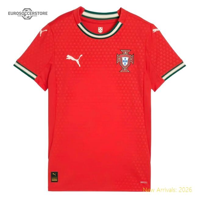 2026 Portugal Home Jersey - Superior Craftsmanship Match Style