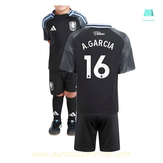 2025-2026 Aston Villa Away Mini Kit (A.Garcia 16)