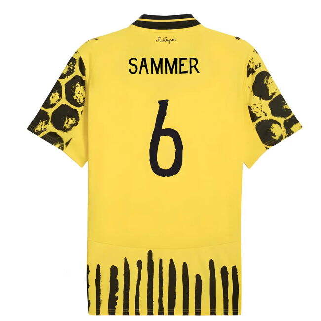 Borussia Dortmund (dortmund) Official 2025-2026 Home Soccer Jersey - Var4-15