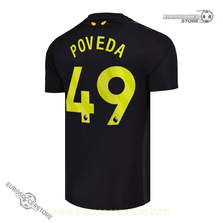 Sunderland 25-26 Third Edition POVEDA 49 Football Jersey