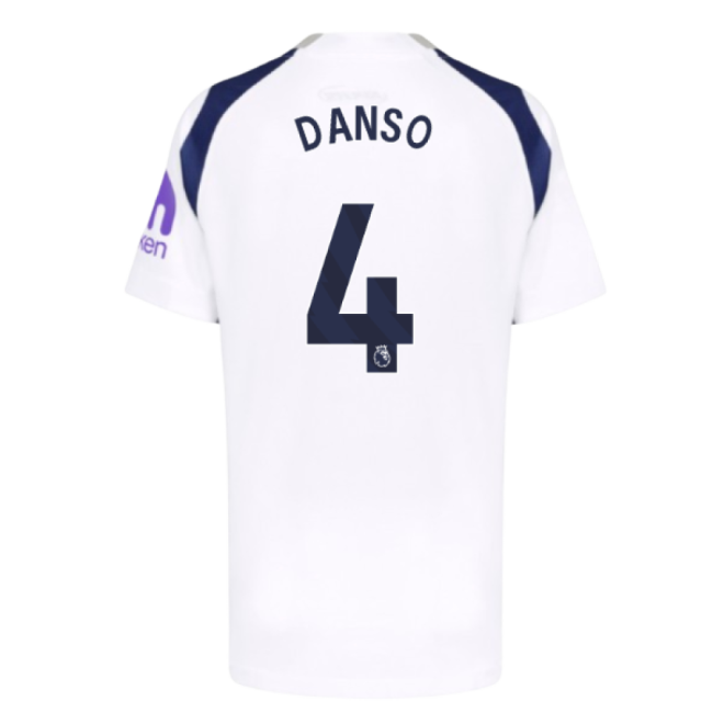 2025-2026 Thfc Hotspur Home Shirt (kids) (danso 4) - Authentic Design